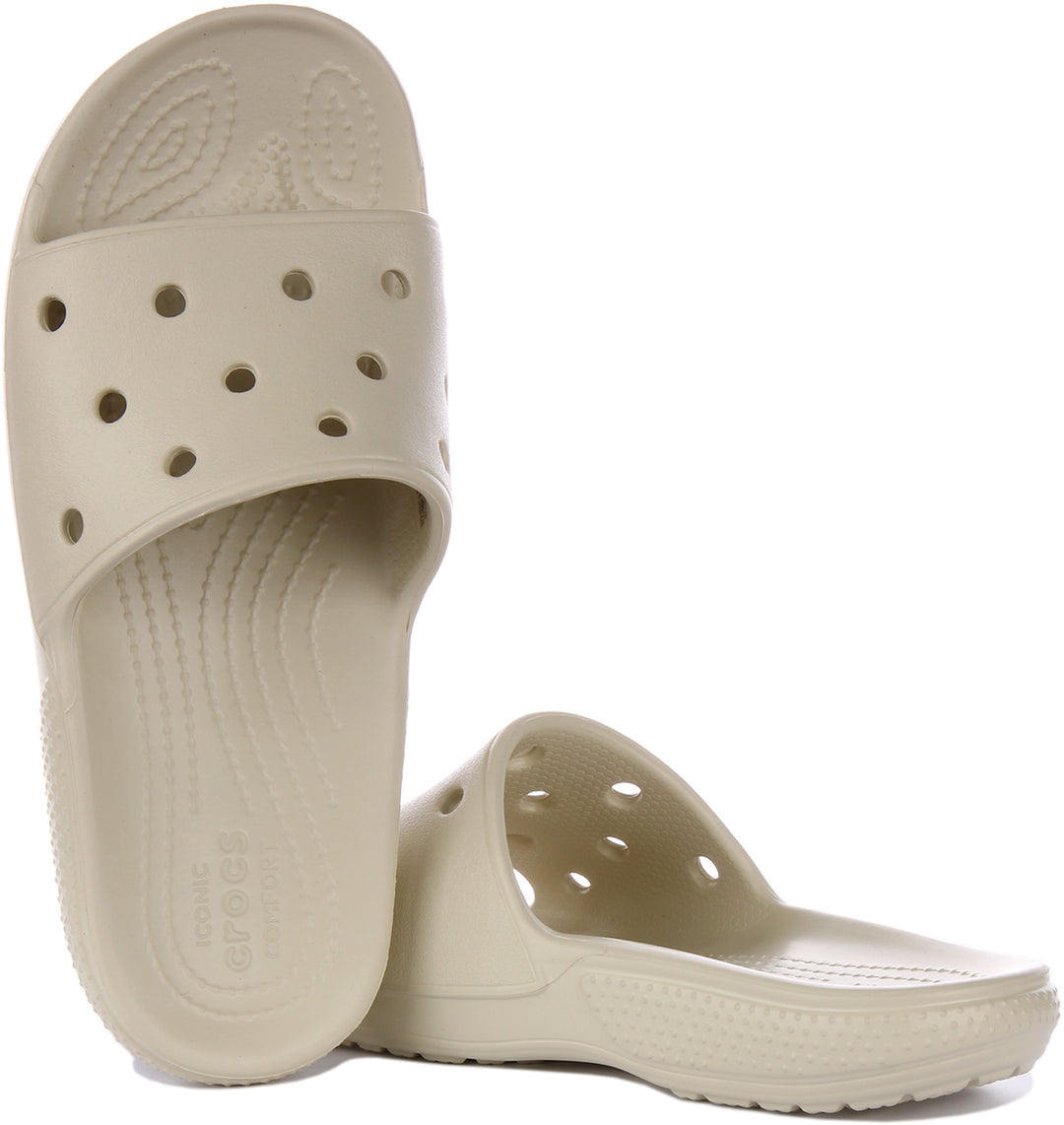 Crocs Klassische Crocs Slide Sandale Ivory