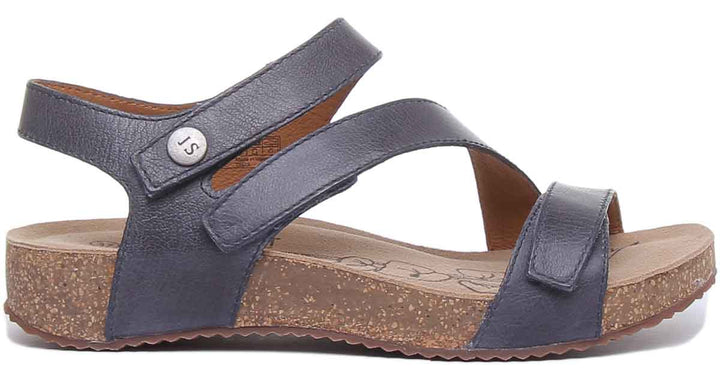 Josef Seibel Tonga 25 Frauen Knöchel Riemen Haken Und Schleife Sandale Jeans 
