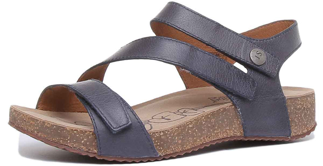 Josef Seibel Tonga 25 Frauen Knöchel Riemen Haken Und Schleife Sandale Jeans 