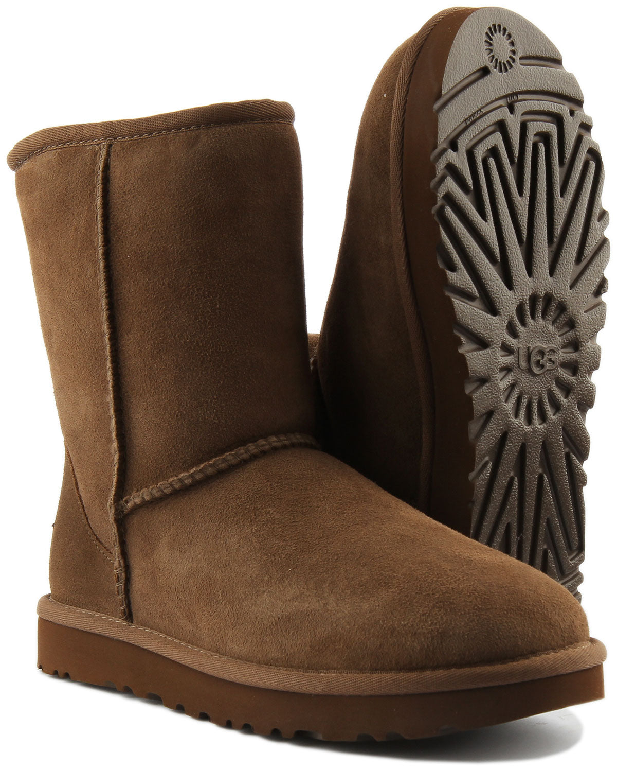 Women's classic short 2024 chestnut ugg boots