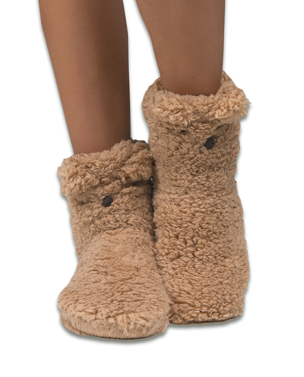 Dearfoams Warm Indoor Slippers 60549 In Lattee For Women