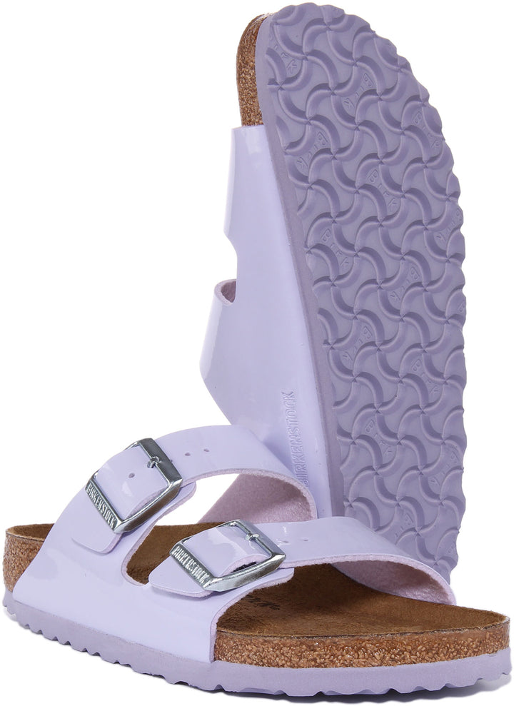 Birkenstock Arizona Bs In Lavender For Women | Narrow Fit