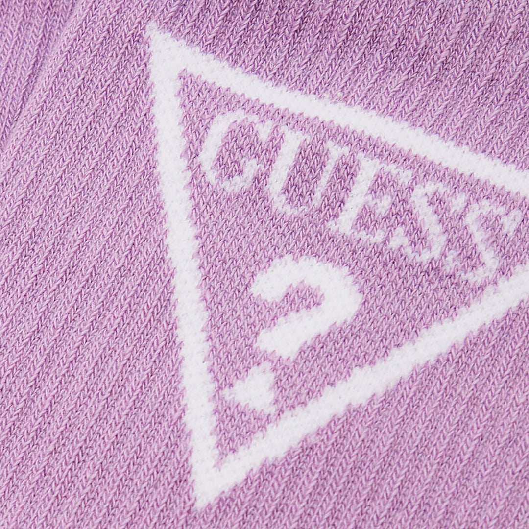 Guess Erin Chaussettes en coton pour femmes en lavande