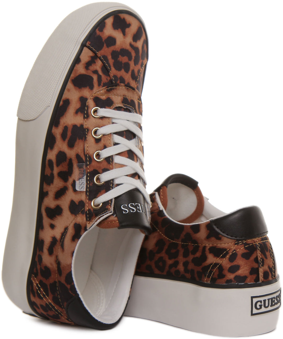 Guess Fl5Sanfal12 In Leopard For Womens