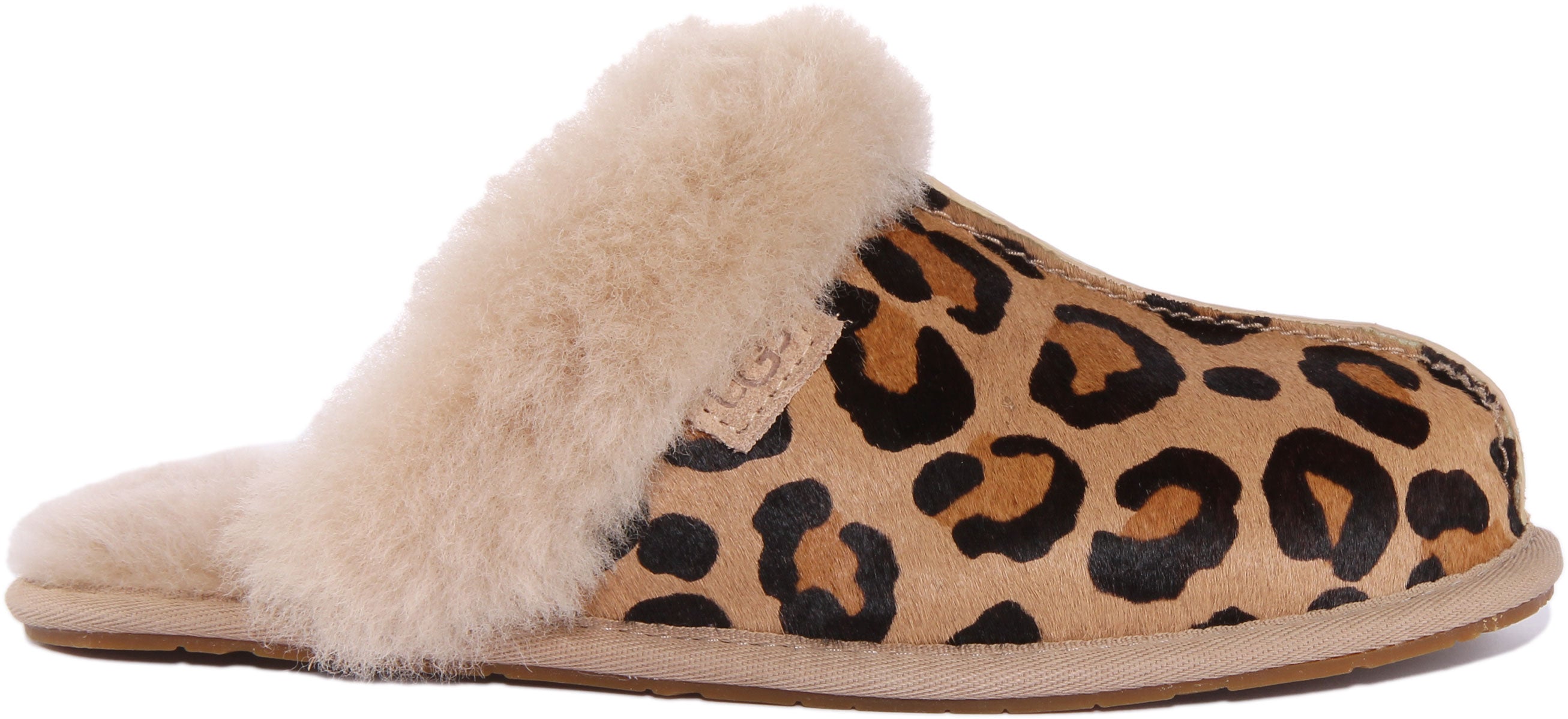 UGG Australia Scuffette II In Leopard For Women Warm Lining