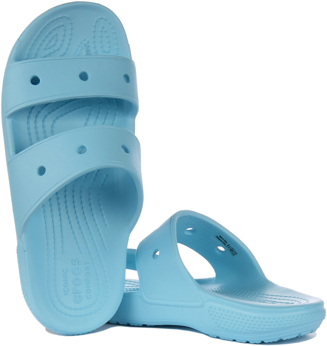 Crocs Classic Crocs Slide In Light Blue