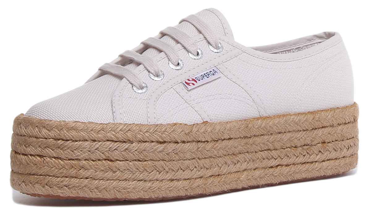 Superga con suola in on sale corda