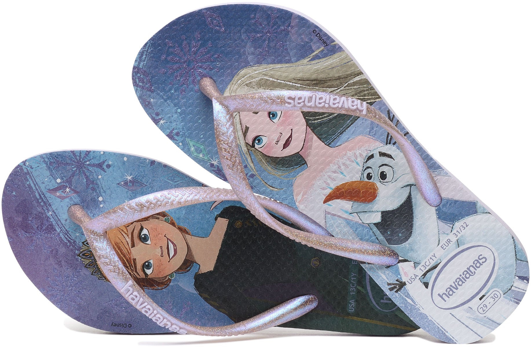 Havaianas frozen best sale flip flops