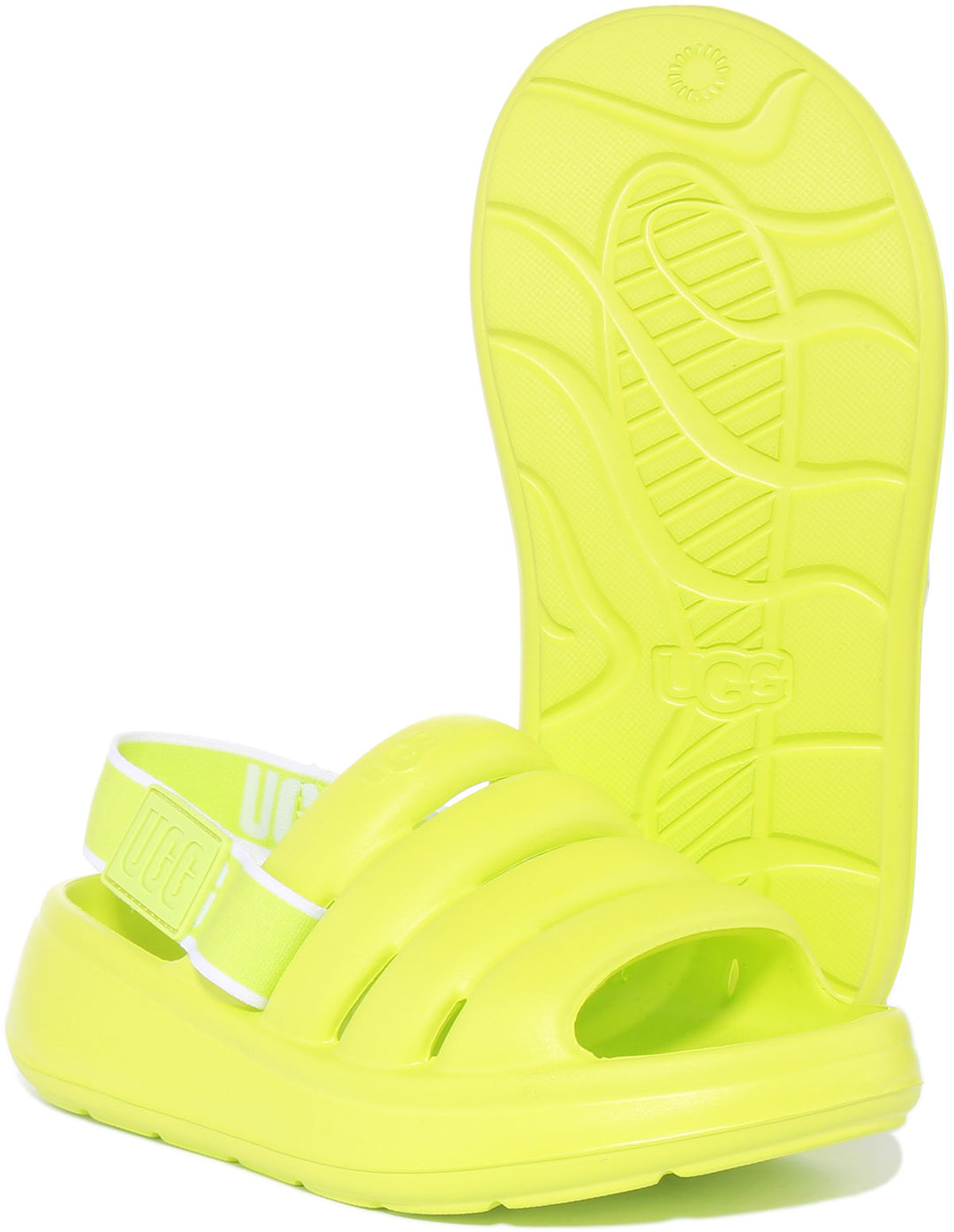 Ugg Sport Yeah Sandales de piscine en EVA pour enfants en lime