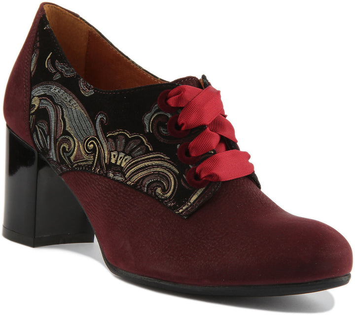 Justin Reece England Avalon In Maroon For Women