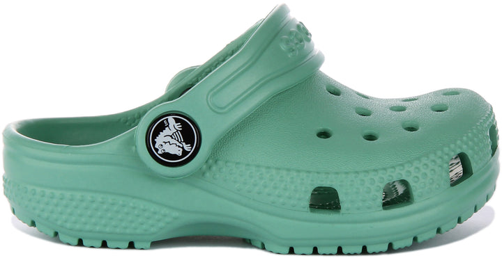 Crocs Classic Toddler Clog In Mint