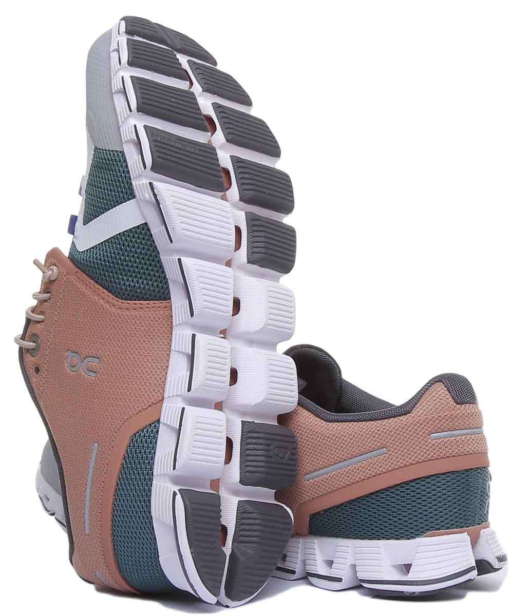 On Running Cloud 70/30 moca chaussures de course légères à lacets pour femmes