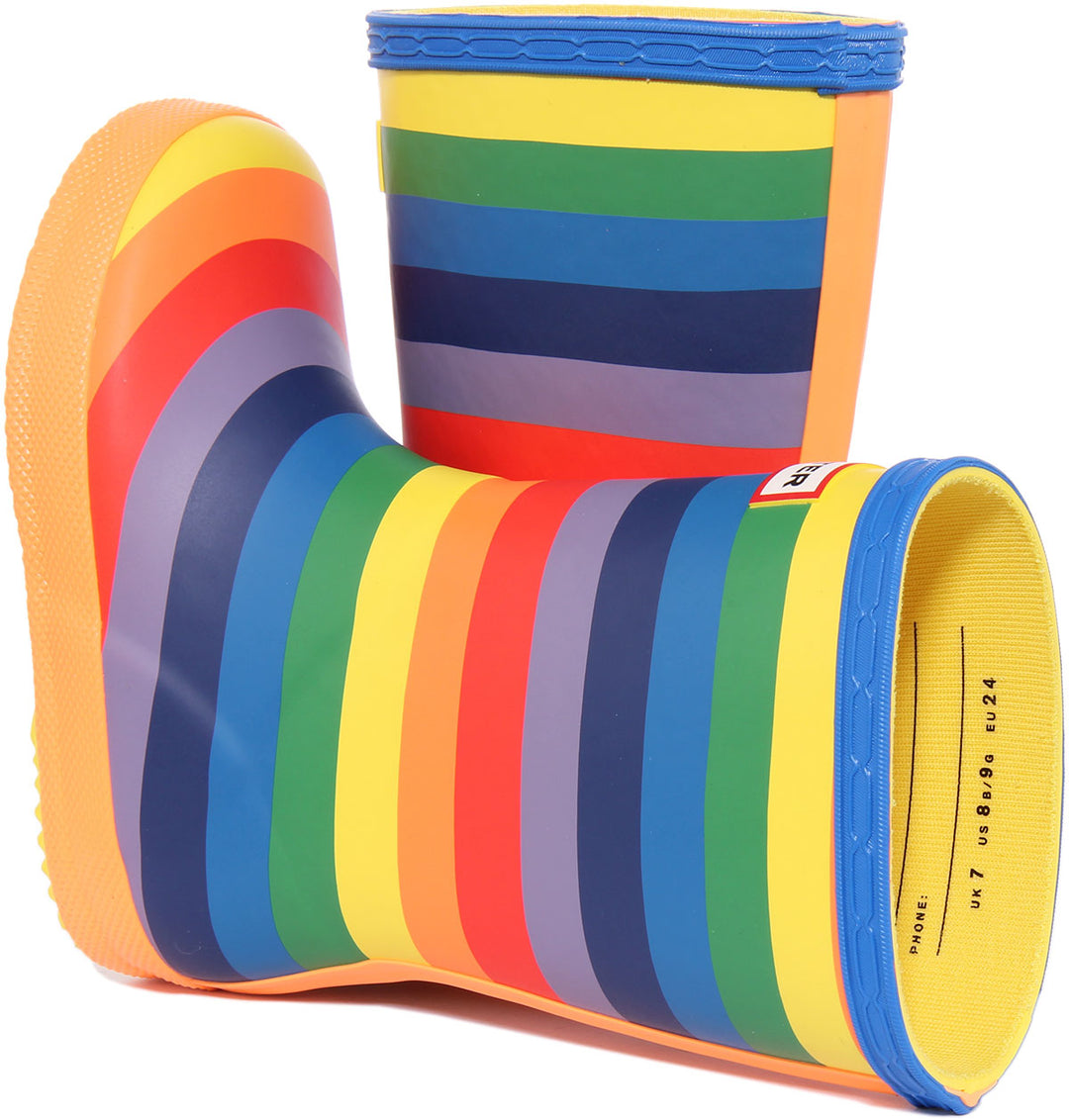 Hunter Original Primo stivale wellington classico per bambini in multicolore