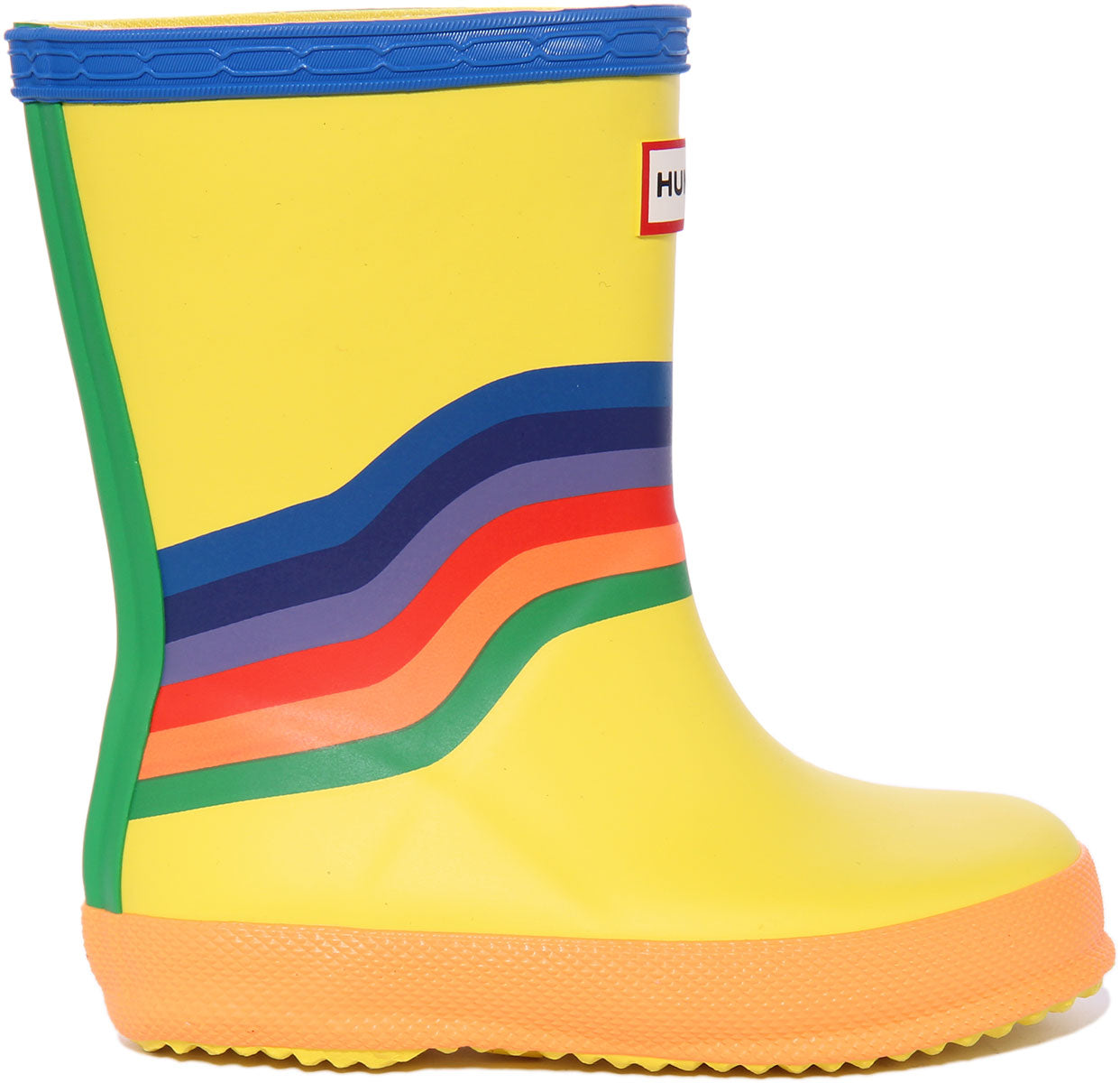 Yellow infant sale hunter wellies