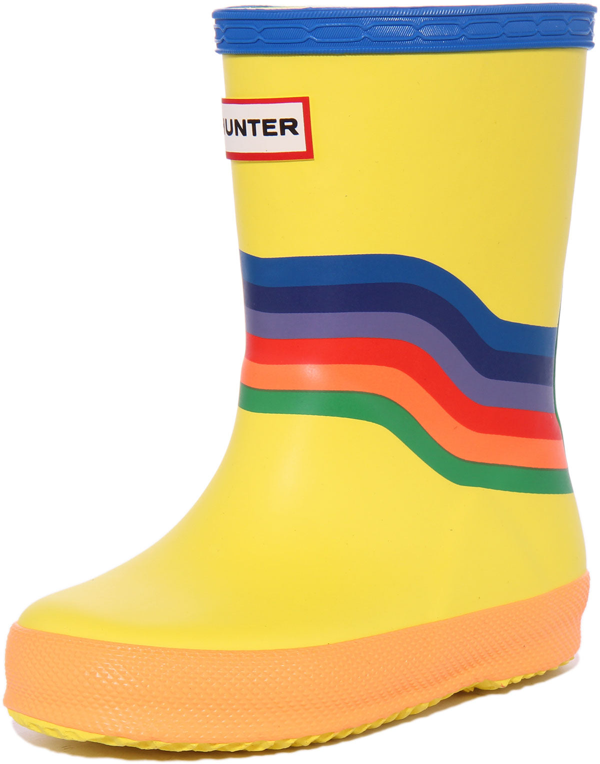 Yellow infant hot sale hunter wellies