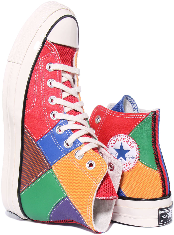 Converse Chuck 70 NBA 75th Anniversary Zapatillas de cuero con cordones de en multicolor