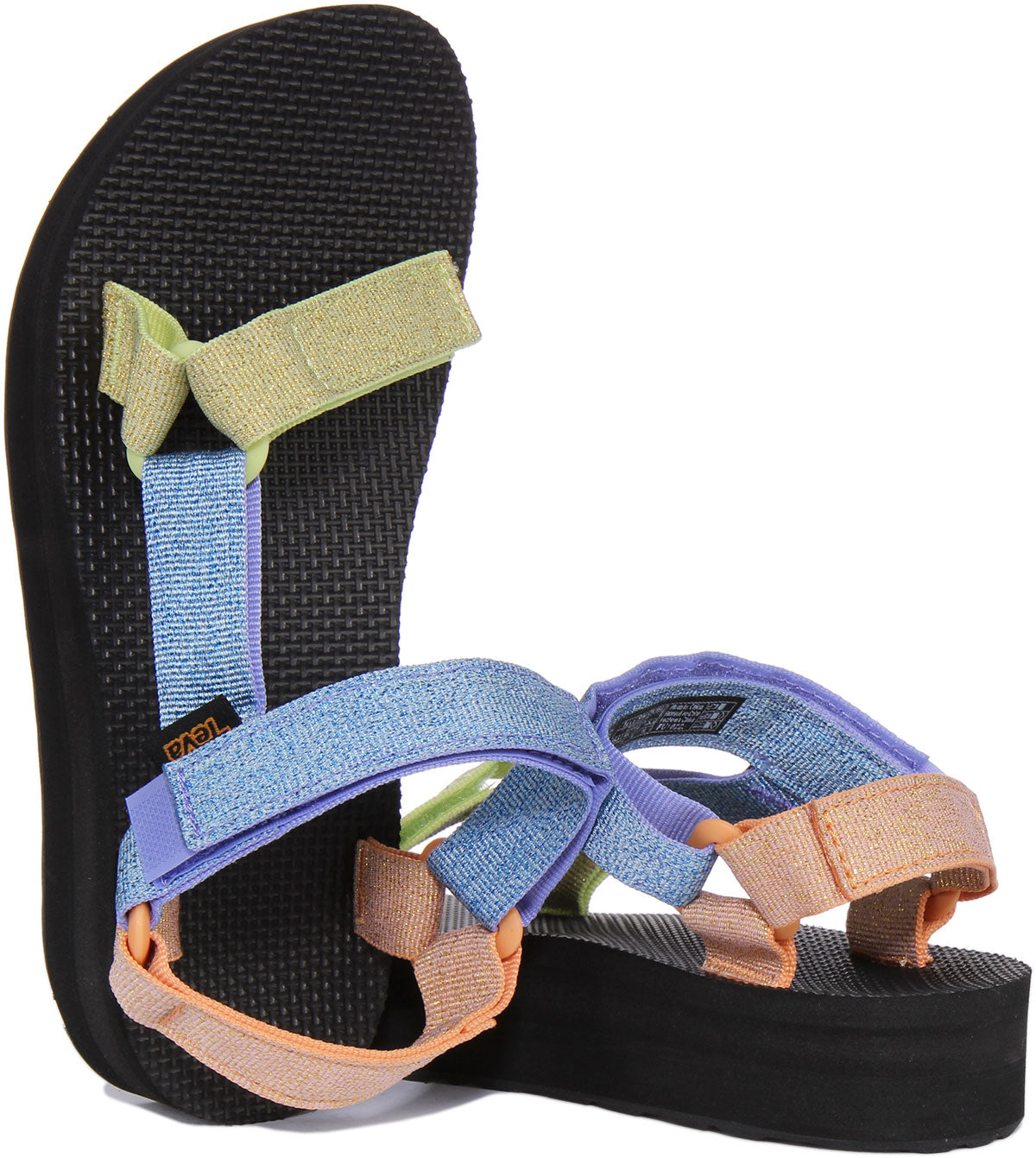 Teva Midform Univ In Multi Colour For Women Vegan Sandals