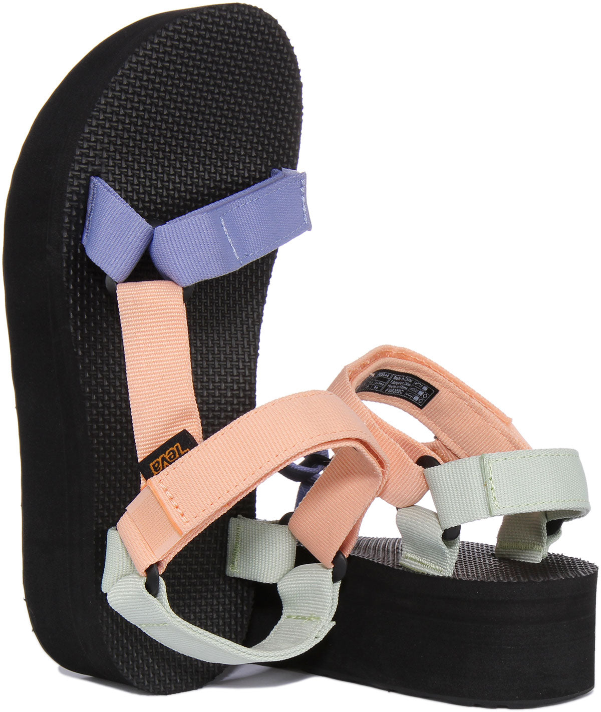 Teva Flatform Universal Multi Colour For Women Strap Vegan