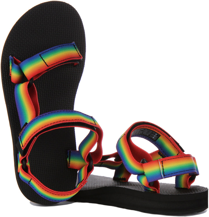 Teva Original Universal Gradiate Sandale végane pour femme en multicolore