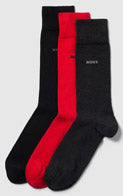 Boss 3P RS Uni CC Juego de 3 calcetines de algodón para hombre en multicolor