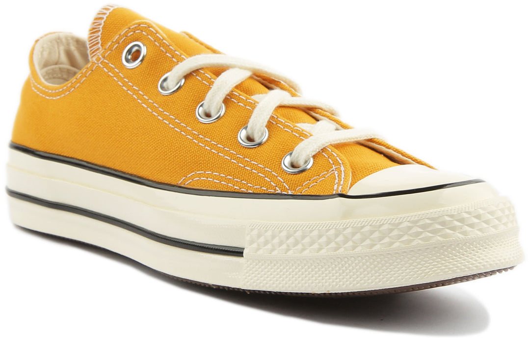 mustard chuck taylors