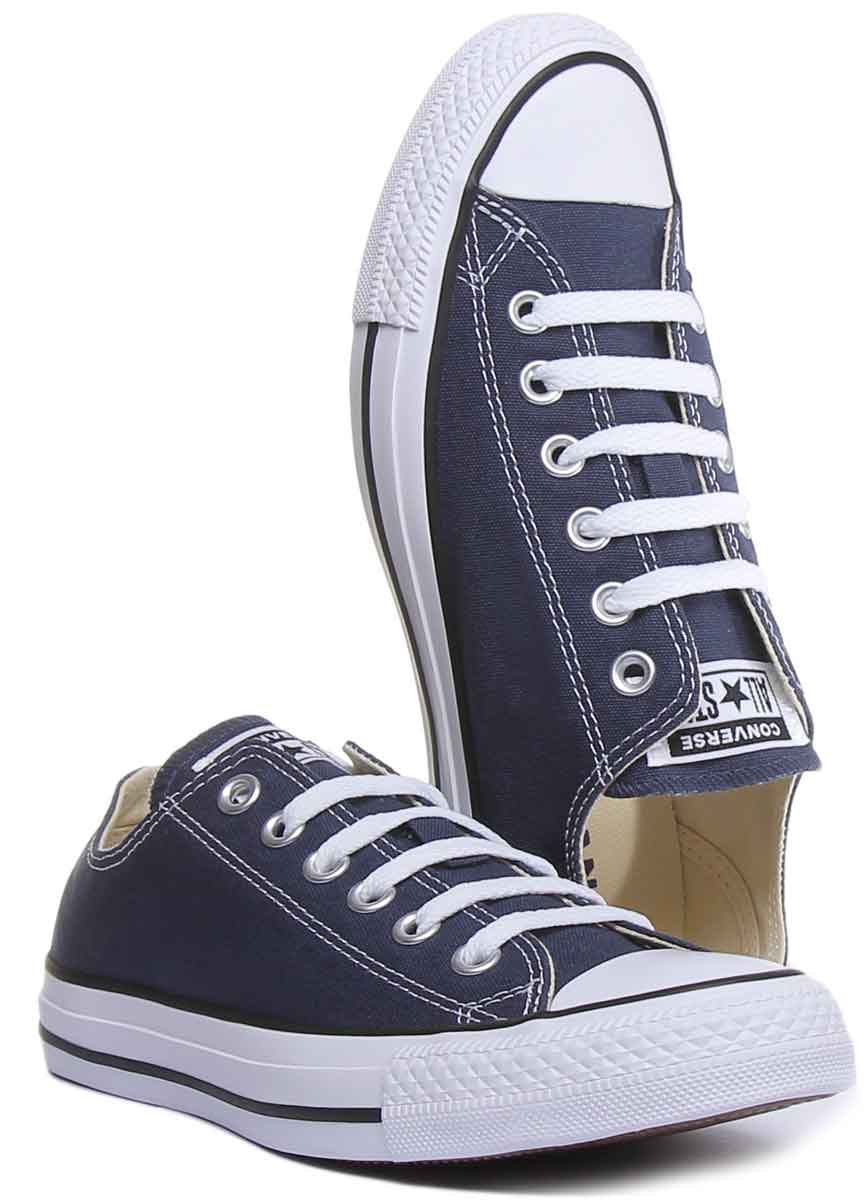Converse All Star Low Trainer In Navy For Unisex