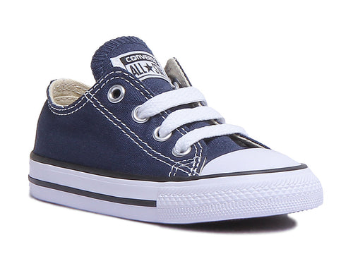 Converse All Star Low Core Trainer In Navy For Infants