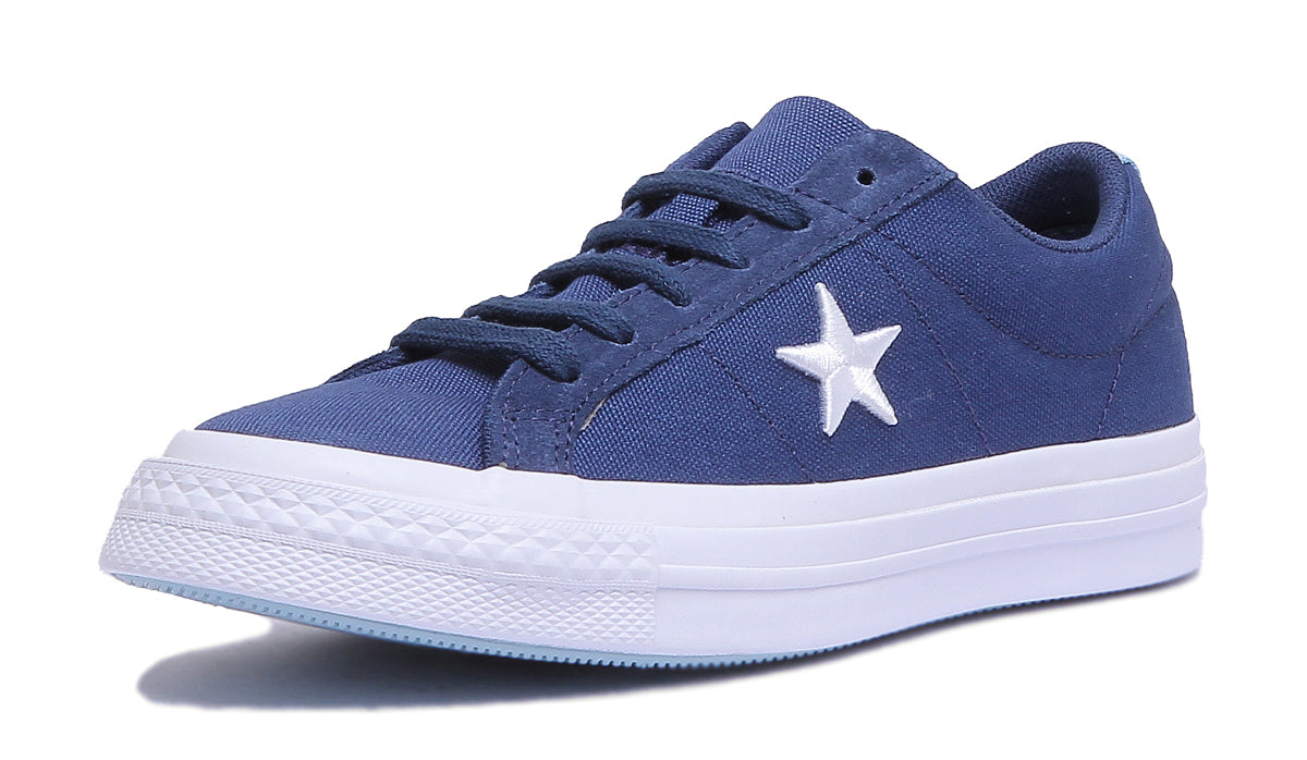 Converse One Star Ox Baskets basses en toile lacets pour femmes