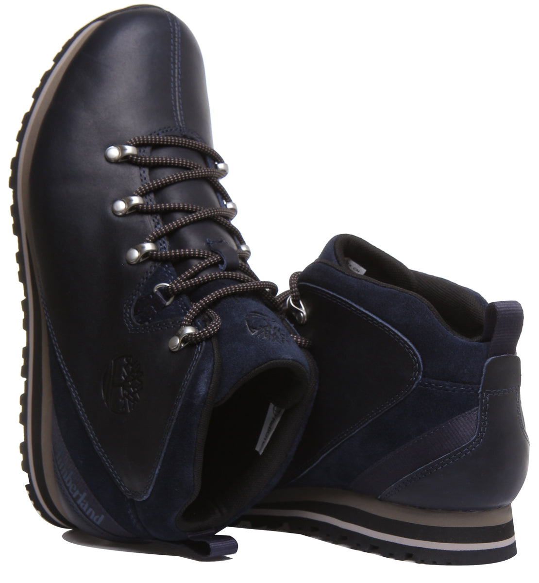 Timberland A2652 Splitrock Mid Hiker Boot In Navy For Men 4feetshoes