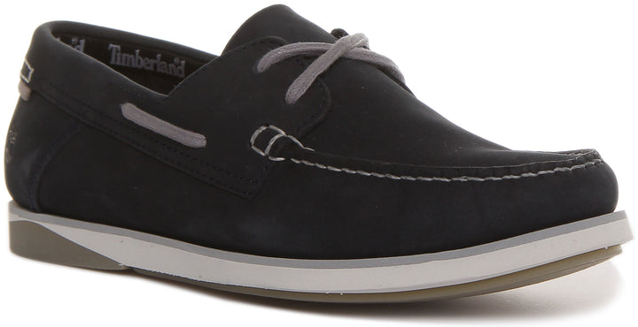 Timberland A416H0 Boat Shoes In Navy For Men