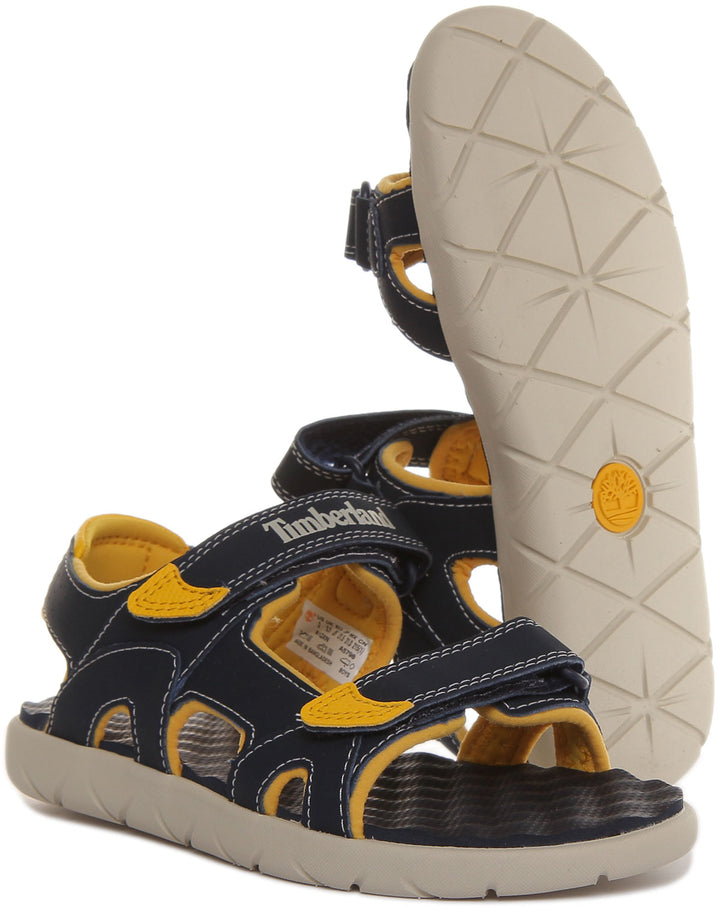 Timberland A1Qxn Perkin Row In Navy For Kids