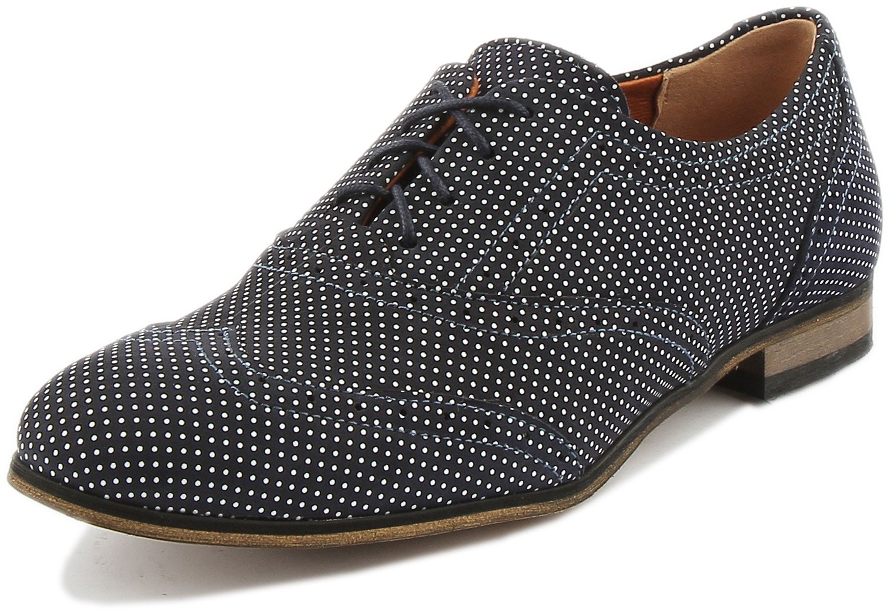 Mens polka dot 2025 dress shoes