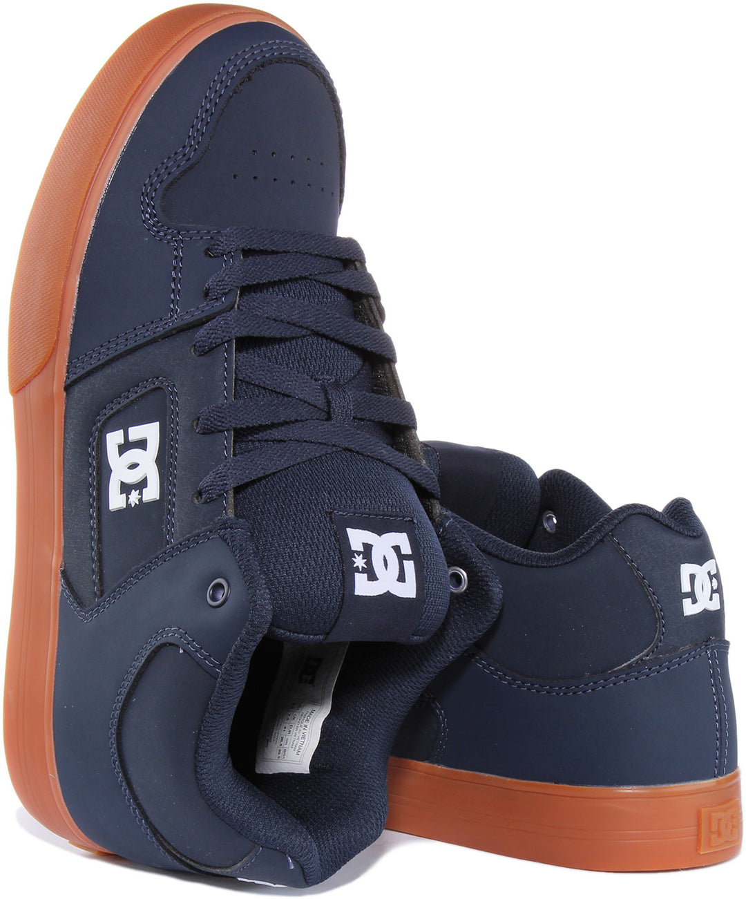 Dc Shoes Pure Mid Shoe In Navy For Men