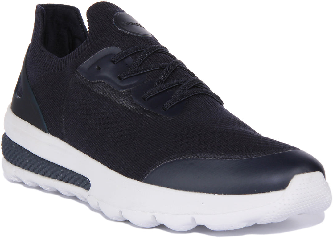 Geox U Spherica Acti in Marineblau für Herren Atmungsaktive Mesh