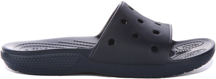 Crocs Classic Slide In Navy