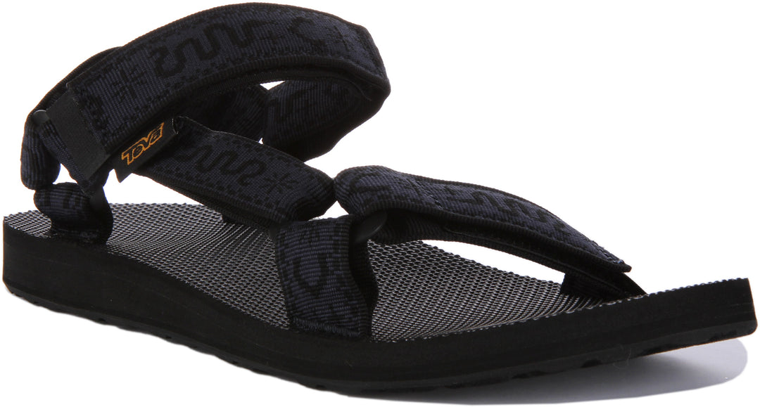 Teva Original Universal Sandalia de tiras vegana para hombre en marino negro