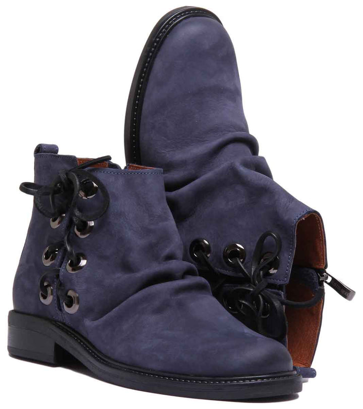 Justin Reess England 6550 In Navy Blue