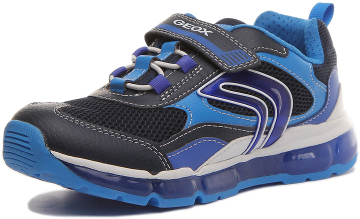 Geox J Android In Navy Blue For Kids