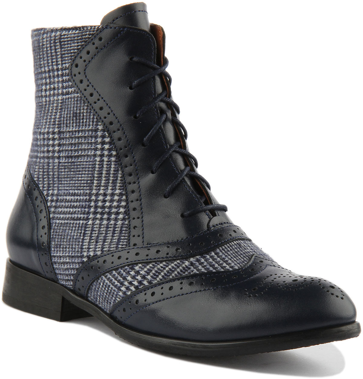 Navy lace sales up boots