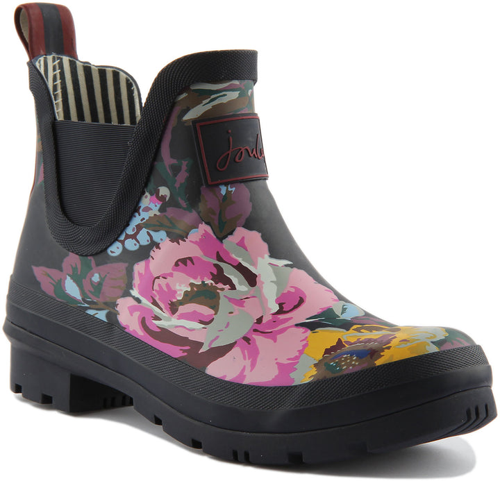 Joules Wellibob In Navy Floral For Women