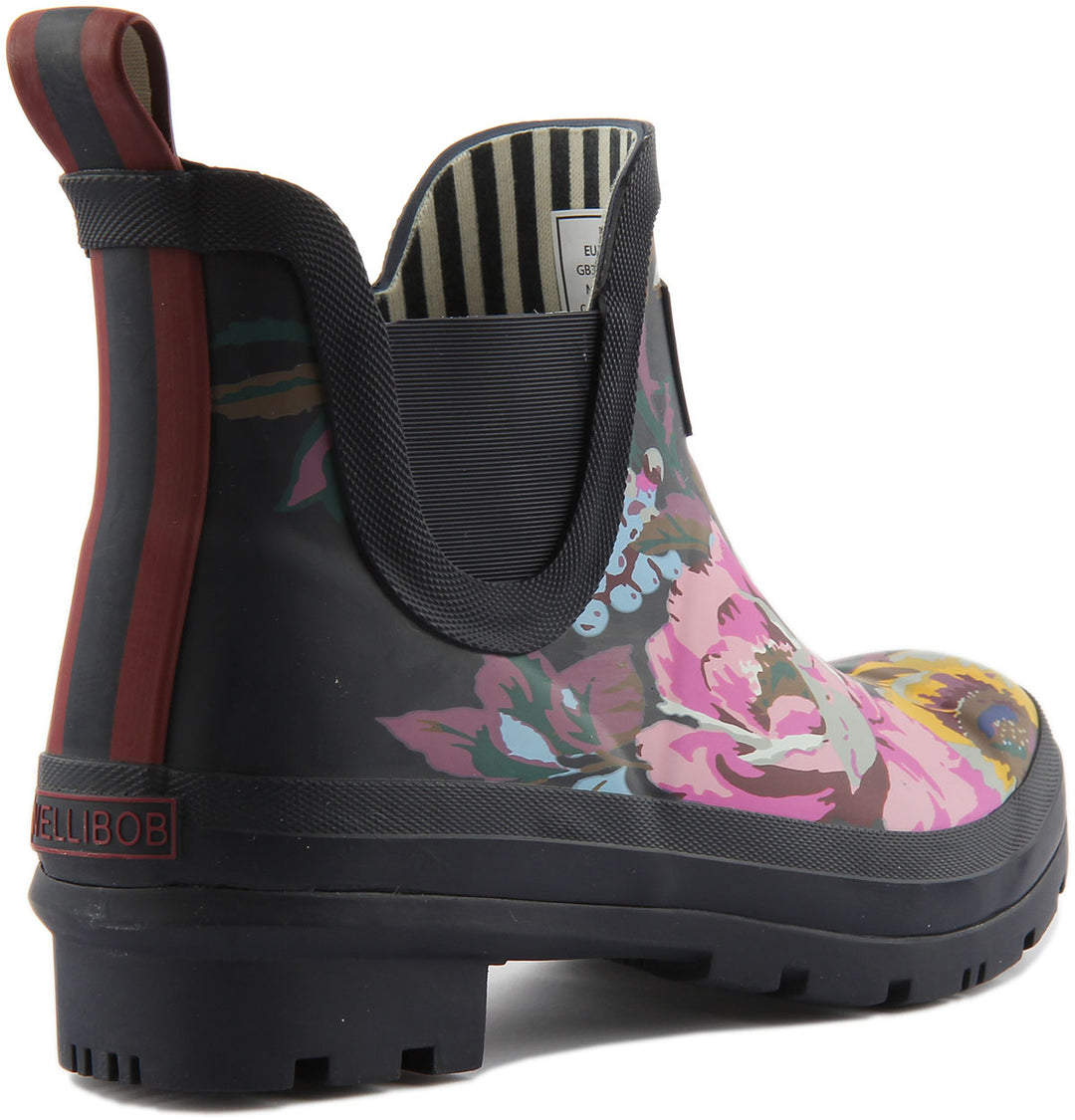 Joules Wellibob In Navy Floral For Women