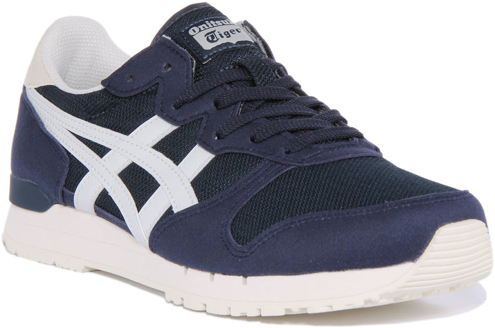 Onitsuka Tiger Alvarado Herren Klassische Schnürung Lässige Turnschuhe Mar e Grau