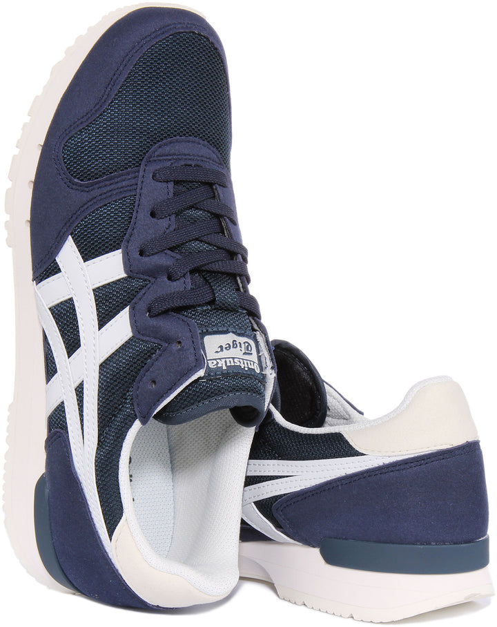 Onitsuka Tiger Alvarado Herren Klassische Schnürung Lässige Turnschuhe Mar e Grau