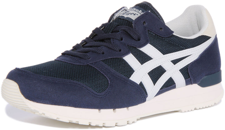 Onitsuka Tiger Alvarado Herren Klassische Schnürung Lässige Turnschuhe Mar e Grau