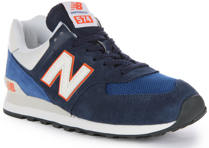 New Balance U574 XR2 In Navy Orange