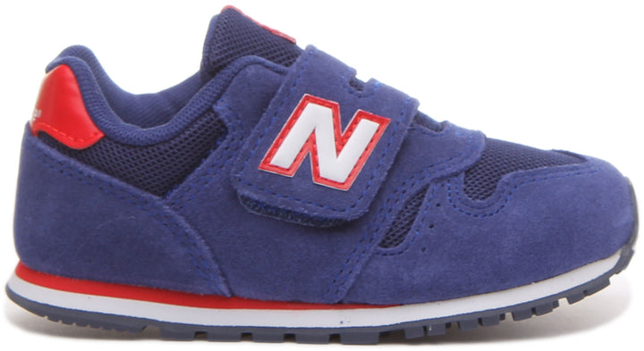New Balance Iv373Snw In Navy Red For Infants