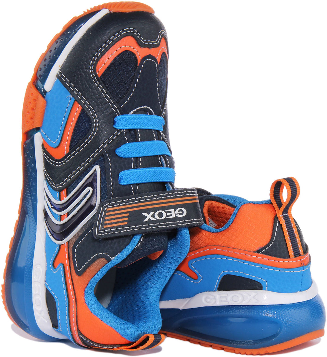 Geox J Bayonce In Navy Red For Kids