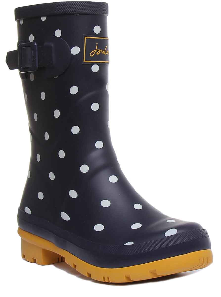 Joules Molly Welly In Navy White