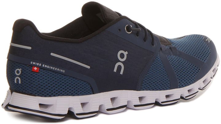 On Running The Cloud In Navy White For Mens