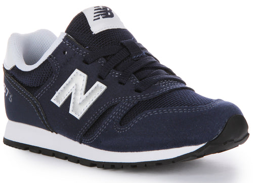 New Balance YC 373 KN2 In Navy White For Kids